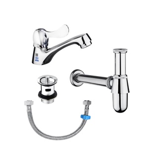 HomePro ชุดก๊อกอ่างล้างหน้า KFA-008-100 แบรนด์ KARAT FAUCET