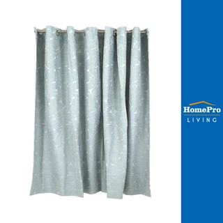 HomePro ผ้าม่าน EYELET GIRONA UV 270X220 ซม. สีเขียว แบรนด์ HLS