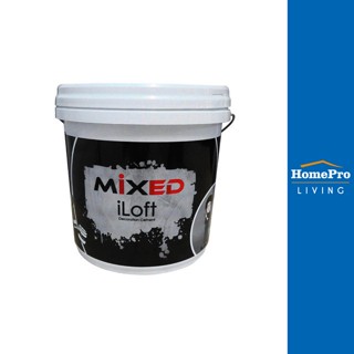 HomePro ซีเมนต์สร้างลาย MIXED #1 สีดำ 10 กก. แบรนด์ ILOFT