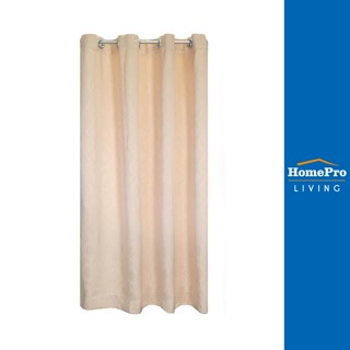 HomePro ม่าน EYELET SIMPLY UV 140X160 ซม. สีครีม แบรนด์ HLS