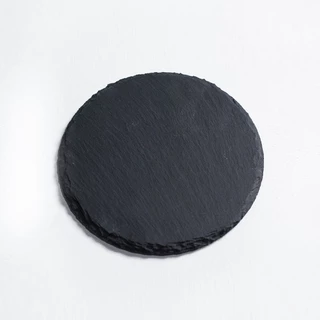 จานหิน [ขนาดเล็ก] Natural Stone Plate ถาดอาหารเต่าบก จานซูซิ จานสเต็ก แผ่นหินรองอาหาร