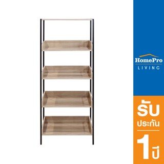 HomePro ชั้นวางของ 5 ชั้น FLEX สีไวท์โอ๊ค แบรนด์ FURDINI