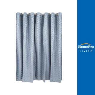 HomePro ผ้าม่าน EYELET RUBIO UV 270X220 ซม. สีฟ้า แบรนด์ HLS