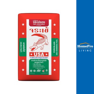 HomePro กาวซีเมนต์ แดง 20กก. แบรนด์ จระเข้