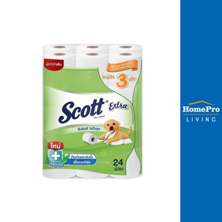 HomePro กระดาษชำระ EXTRA SP JUMBO ROLL แพ็ค24 แบรนด์ SCOTT