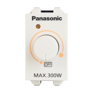 PANASONIC สวิตช์หรี่ไฟ WEG57813 300 วัตต์ สีขาว