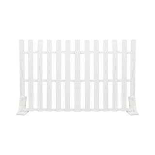 HomePro รั้วไม้ตั้งพื้น GARTENE 100x60 ซม. สีขาว แบรนด์ ME LIVING