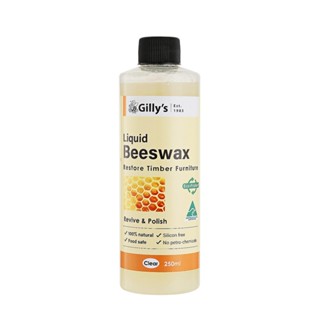 HomePro น้ำยาเคลือบเงาไม้ GILLYS BEESWAX 250 มล. แบรนด์ กิลลี่ส์