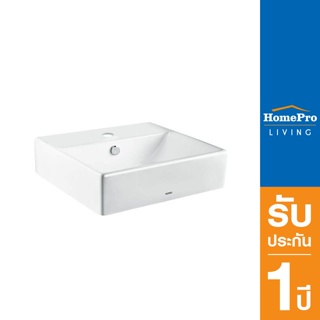 HomePro อ่างล้างหน้า L710CDX2 สีขาว แบรนด์ TOTO