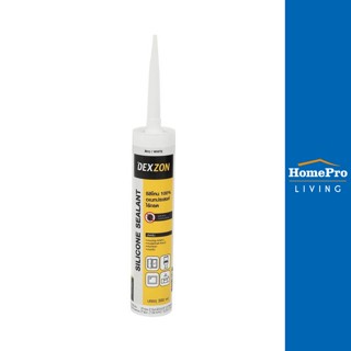 HomePro ซิลิโคนไร้กรดกันเชื้อรา 300 มล. สีขาว แบรนด์ DEXZON
