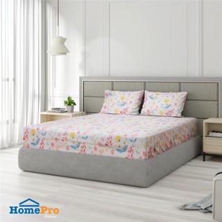 HomePro ชุดผ้าปูที่นอน 6 ฟุต 3 ชิ้น ARES MULTI-COLOR แบรนด์ HLS