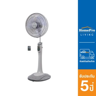 SHARP พัดลมตั้งพื้น 16 นิ้ว PJ-RT163CG สีเทา
