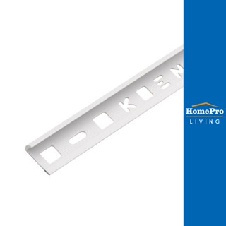 HomePro คิ้ว PVC CTG-12 12 มม. 2 ม. สีขาว แบรนด์ KOENIG