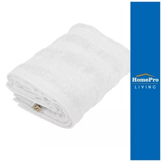 HomePro ผ้าขนหนู PURL 30X60 นิ้ว สีขาว แบรนด์ HLS