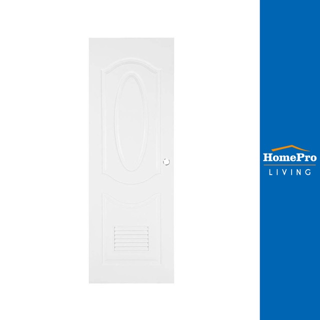 HomePro ประตูห้องน้ำ UPVC PZ2 70x200 ซม. สีขาว แบรนด์ AZLE