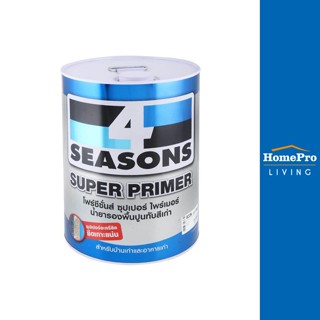 HomePro สีรองพื้นปูนเก่า 4 SEASONS SUPER PRIMER 5 แกลลอน แบรนด์ TOA