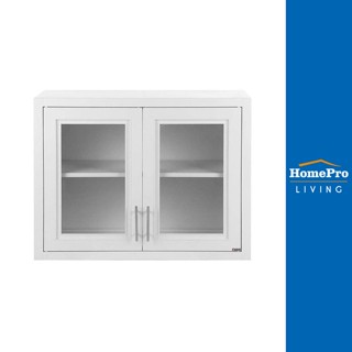 HomePro ตู้คู่ FRAME 88x68 ซม. สีขาว แบรนด์ CABIN