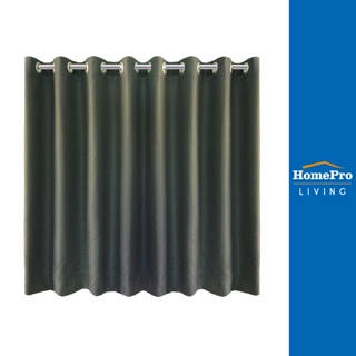 HomePro ผ้าม่าน EYELET PLUSO UV 270X160 ซม. สีเทา แบรนด์ HLS