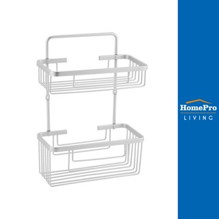 HomePro ชั้นแขวนติดผนัง 2 ชั้น MOYA KU104.01 แบรนด์ MOYA