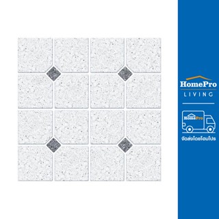 HomePro กระเบื้องพื้น 12x12 นิ้ว ธีธัช เทาอ่อน A 1M2 แบรนด์ ภูผา