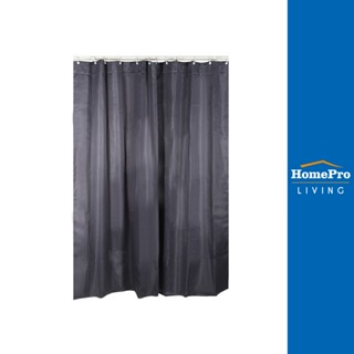 HomePro ม่านห้องน้ำ POLY ST20-Grey 180x180 ซม. แบรนด์ MOYA