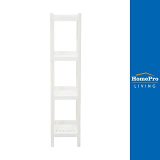 HomePro ชั้นวางของแคบ 4 ชั้น STACKO MONO 24x30x107 ซม. สีขาว แบรนด์ STACKO