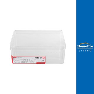 HomePro กล่องรองเท้า STACKO 885RS 21.5x30.5x11.7 ซม. สีใส แบรนด์ STACKO