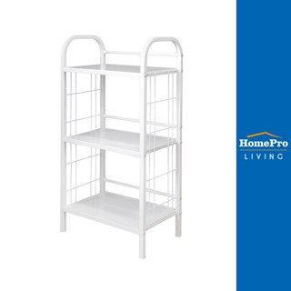 HomePro ชั้นวางของ 3 ชั้น STACKO AMAS 44x30.5x91.5 ซม. สีขาว แบรนด์ STACKO