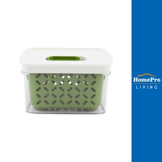 HomePro กล่องจัดเก็บในตู้เย็นซ้อนได้19x14x11cm.KECH แบรนด์ KECH