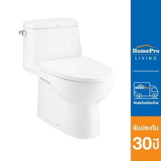 COTTO สุขภัณฑ์ 1 ชิ้น รุ่น C1142 6L สีขาว