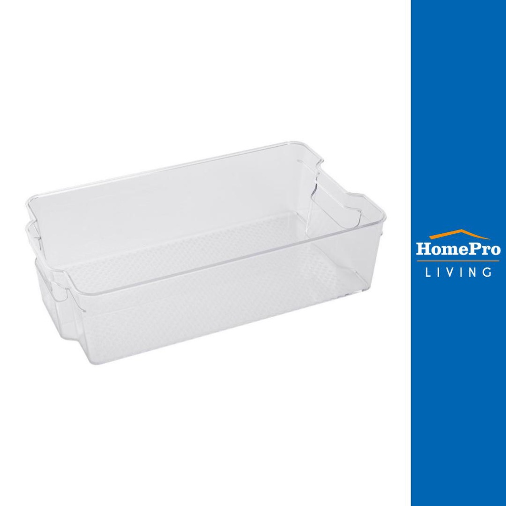 HomePro กล่องจัดเก็บในตู้เย็นซ้อนได้37.5x21.5x10cm.KECH แบรนด์ KECH