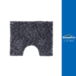 HomePro พรมห้องน้ำ MOSS 50X60 เซนติเมตร สีดำ แบรนด์ HLS