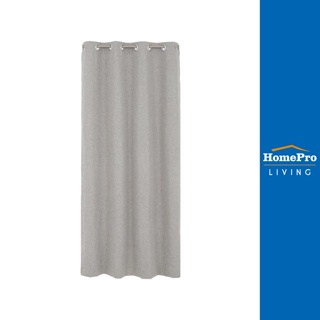 HomePro ม่าน EYELET PALE UV 135X220 เซนติเมตร สีเทา แบรนด์ HLS