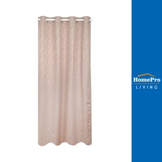 HomePro ม่าน EYELET RIGO UV 140X250 เซนติเมตร สีน้ำตาล แบรนด์ HLS