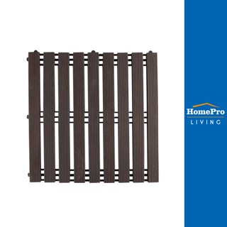 HomePro ทางเท้าไม้แคมบัสทำสี SPRING 50x50 ซม. แบรนด์ SPRING