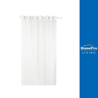 HomePro ม่านโปร่ง EYELET WHIFF 200X220 เซนติเมตร สีขาว แบรนด์ HLS