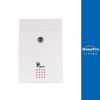 HomePro ตู้จดหมาย D-BOX MB5005 เหล็ก IV- แบรนด์ D MAIL BOX