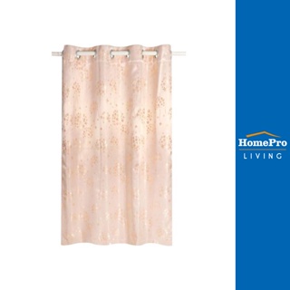 HomePro ม่าน EYELET FLY UV 135X160 เซนติเมตร สีชมพู แบรนด์ HLS