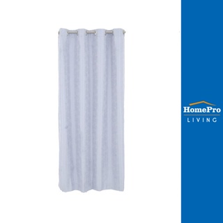 HomePro ม่าน EYELET MISS UV 145X220 ซม. สีฟ้า แบรนด์ HLS