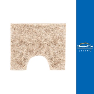 HomePro พรมห้องน้ำ MOSS 50X60 เซนติเมตร สีครีม แบรนด์ HLS