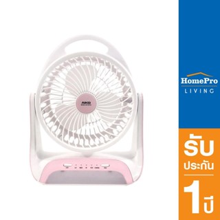 HomePro พัดลมพกพา AIKO KN-2816U สีชมพู แบรนด์ AIKO