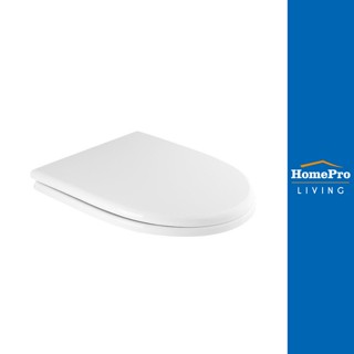 HomePro ฝารองนั่งพลาสติก MOYA OF-9301 สีขาว แบรนด์ MOYA