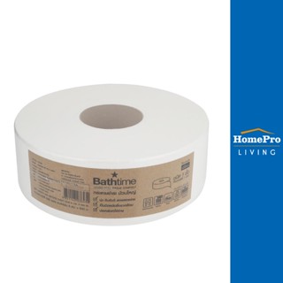 HomePro กระดาษชำระ BATH TIME JRT1PLY-600M 600 ม. แบรนด์ BATH TIME