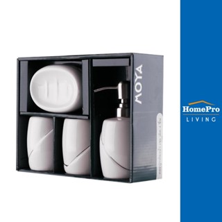 HomePro กระปุกห้องน้ำเซรามิก MOYA B80290 แบรนด์ MOYA