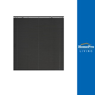 HomePro มู่ลี่ ไวนิล 120X130CM สีเทาเข้ม แบรนด์ HLS