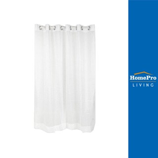 HomePro ม่านโปร่ง EYELET WHIFF 200X160 เซนติเมตร สีขาว แบรนด์ HLS