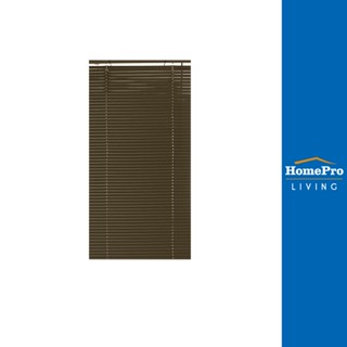 HomePro มู่ลี่ ไวนิล 70X130CM สีน้ำตาลเข้ม แบรนด์ HLS