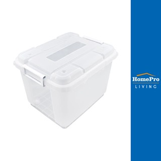  HomePro กล่องหูล็อค STACKO 60 ลิตร 52.3x43.2x38.3 ซม. สีใส แบรนด์ STACKO