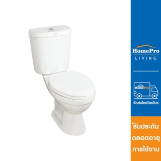 AMERICAN STANDARD สุขภัณฑ์ 2 ชิ้น รุ่น 2698SCDW-WT-0 3/4.5 ลิตร สีขาว