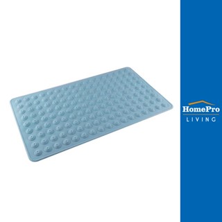 HomePro แผ่นตกแต่ง PVC MOYA YD-8809 สีฟ้า แบรนด์ MOYA